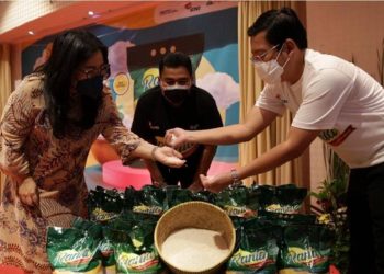 rni luncurkan beras premium