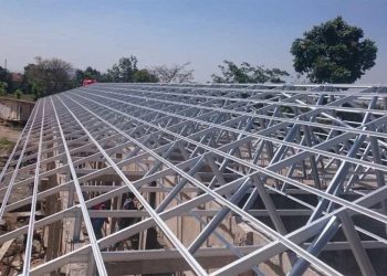 Cara menyambung baja ringan