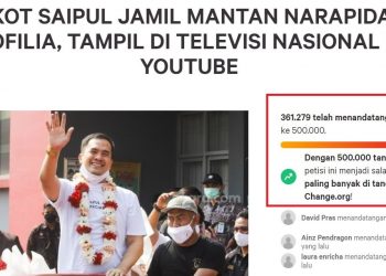petisi boikot saiful jamil