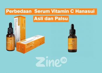 Perbedaan Serum Vitamin C Hanasui Asli dan Palsu