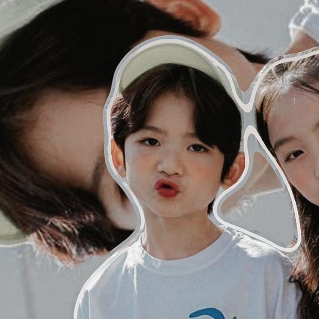 Pp couple anak kecil lucu terpisah