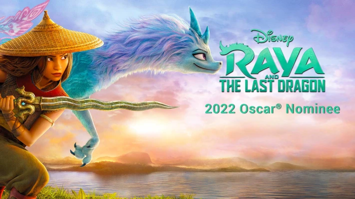 Poster film animasi Disney Raya and The Last Dragon
