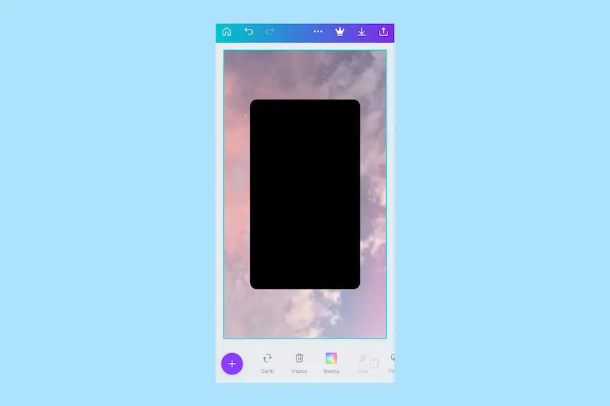 Edit instastory android repost seperti di iphone di canva