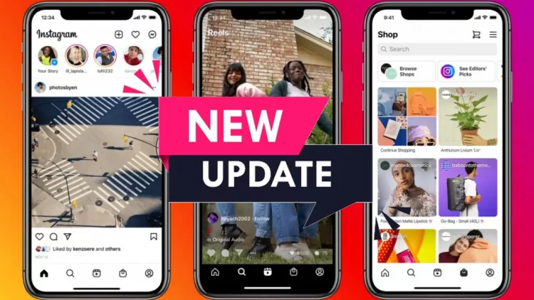 instagram update